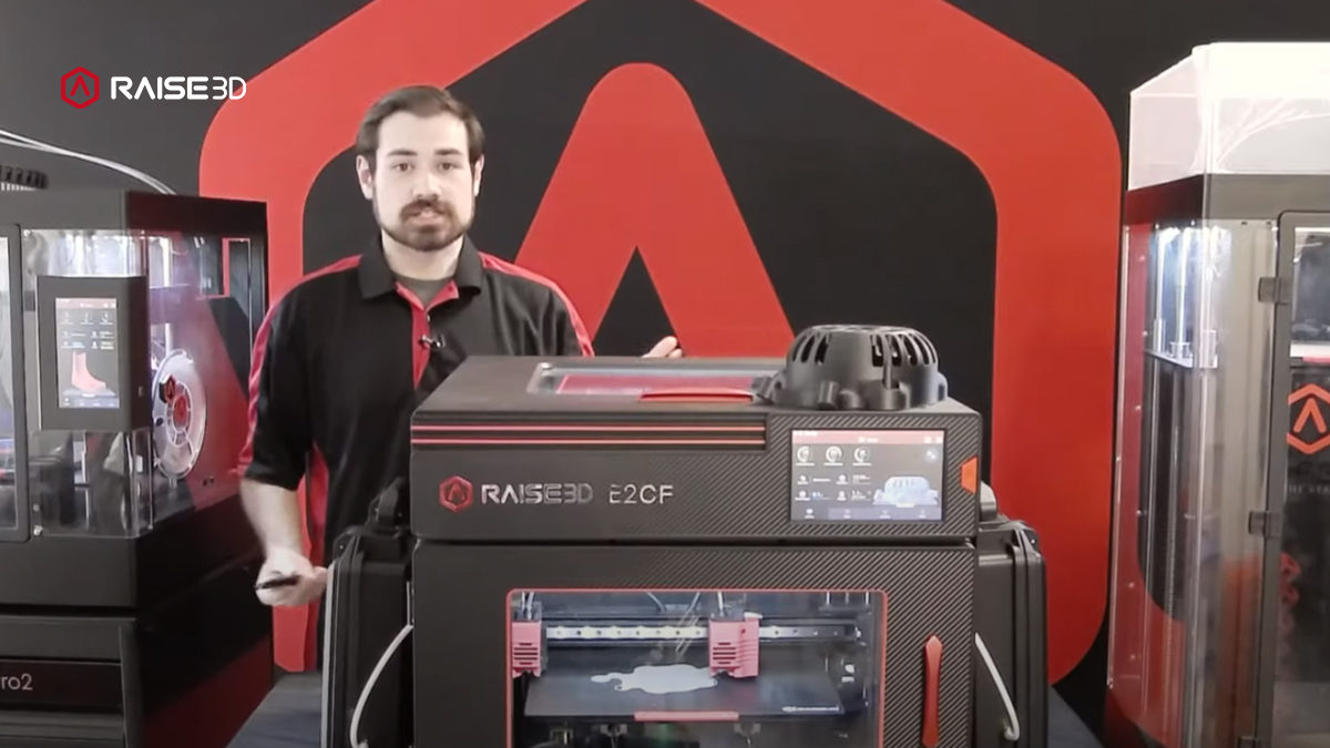 3D Printer-E2CF-Raise3D Webinar - The E2CF and Carbon Fiber Reinforced Filament Printing