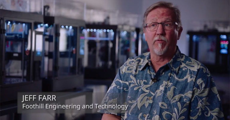 Jeff Farr introduced 3D printing into his class with the help of Raise3D printers