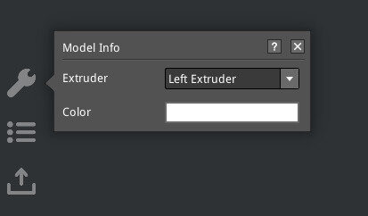 Model Info panel