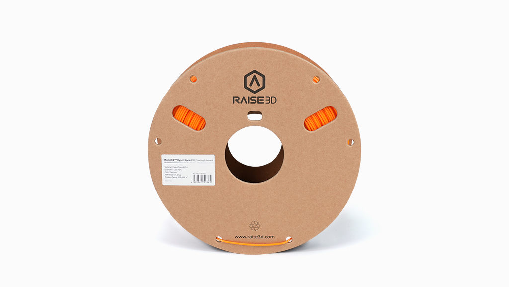 Raise3D-Hyper-Speed-PLA-Filament-Orange - 2