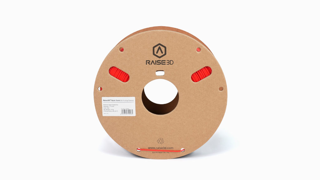 Raise3D-Hyper-Speed-PLA-Filament-Red - 2