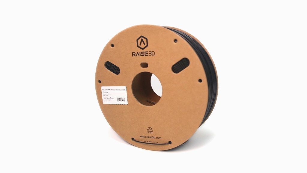 Raise3D PremiumABS Black - 2 Cardboard Spool