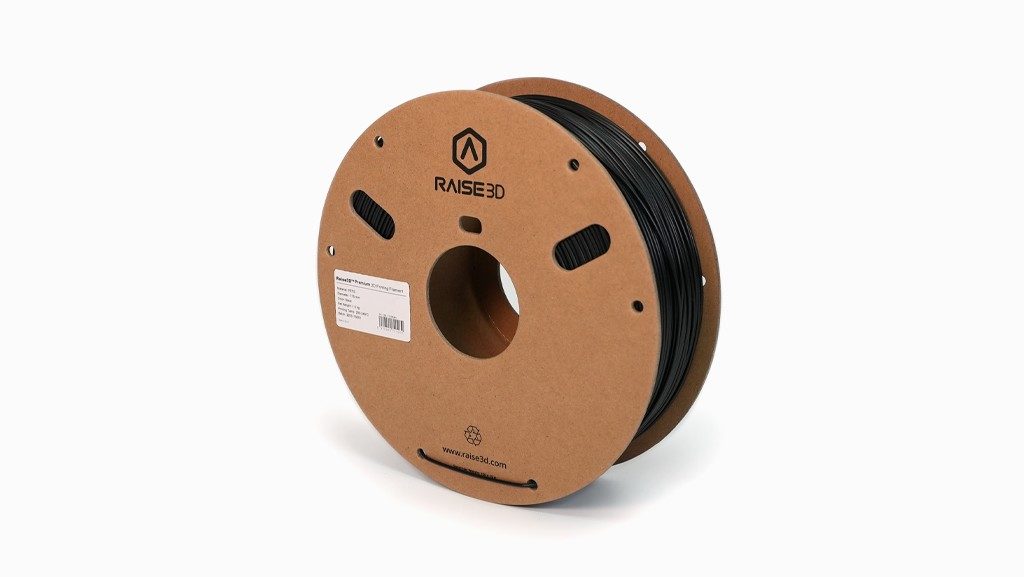 Raise3D PremiumPETG Black - 2 Cardboard Spool
