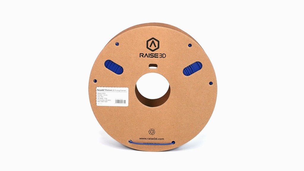 Raise3D PremiumPETG Blue - 1 Cardboard Spool