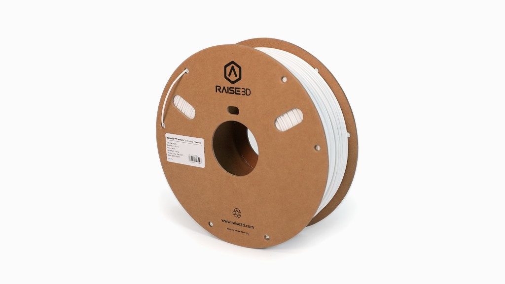 Raise3D PremiumPETG White - 2 Cardboard Spool