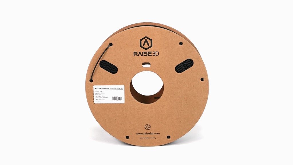 Raise3D PremiumPLA Black - 1 Cardboard Spool