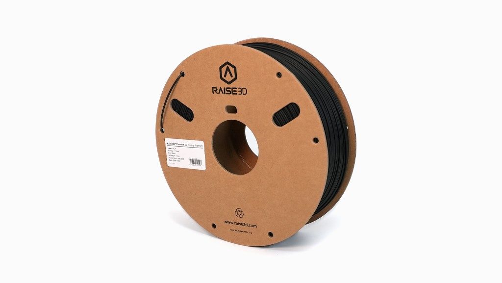 Raise3D PremiumPLA Black - 2 Cardboard Spool