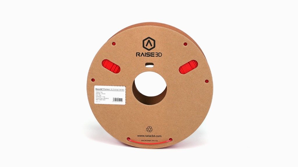 Raise3D PremiumPLA Red - 1 Cardboard Spool