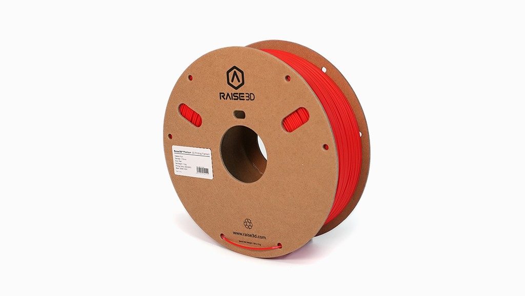 Raise3D PremiumPLA Red - 2 Cardboard Spool