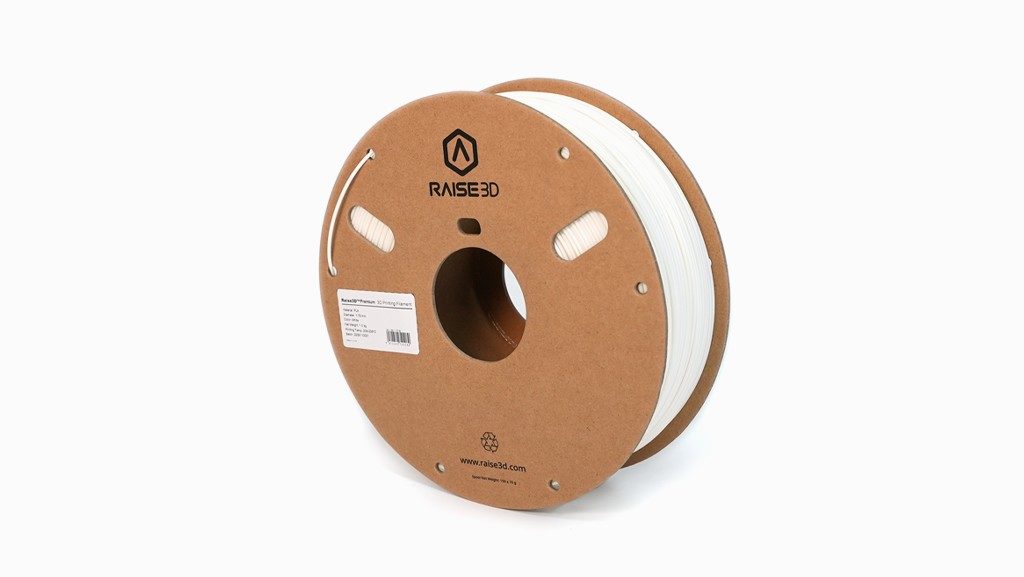 Raise3D PremiumPLA White - 2 Cardboard Spool