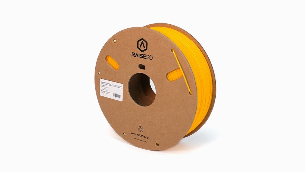 Raise3D PremiumPLA Yellow - 2 Cardboard Spool