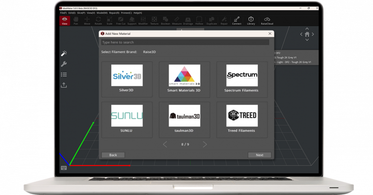 Seamless Access to Material Profile Library